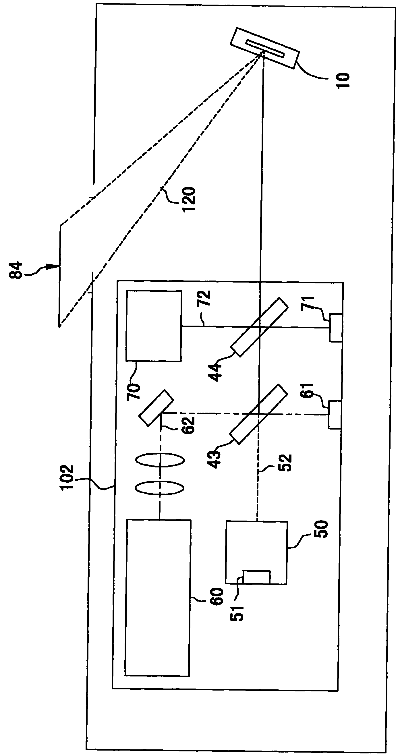 Two-dimensional scanning and reflecting device