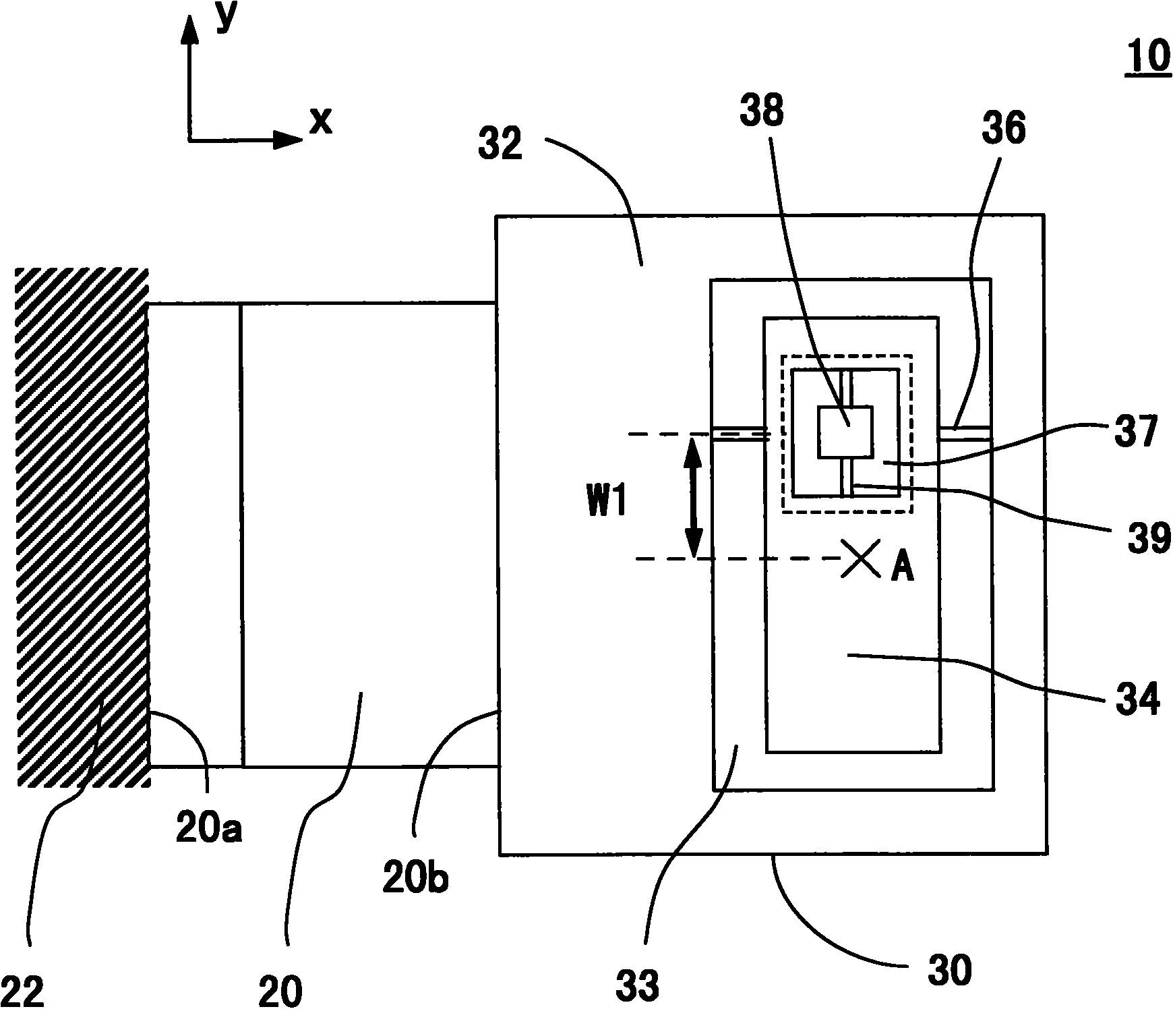 Two-dimensional scanning and reflecting device