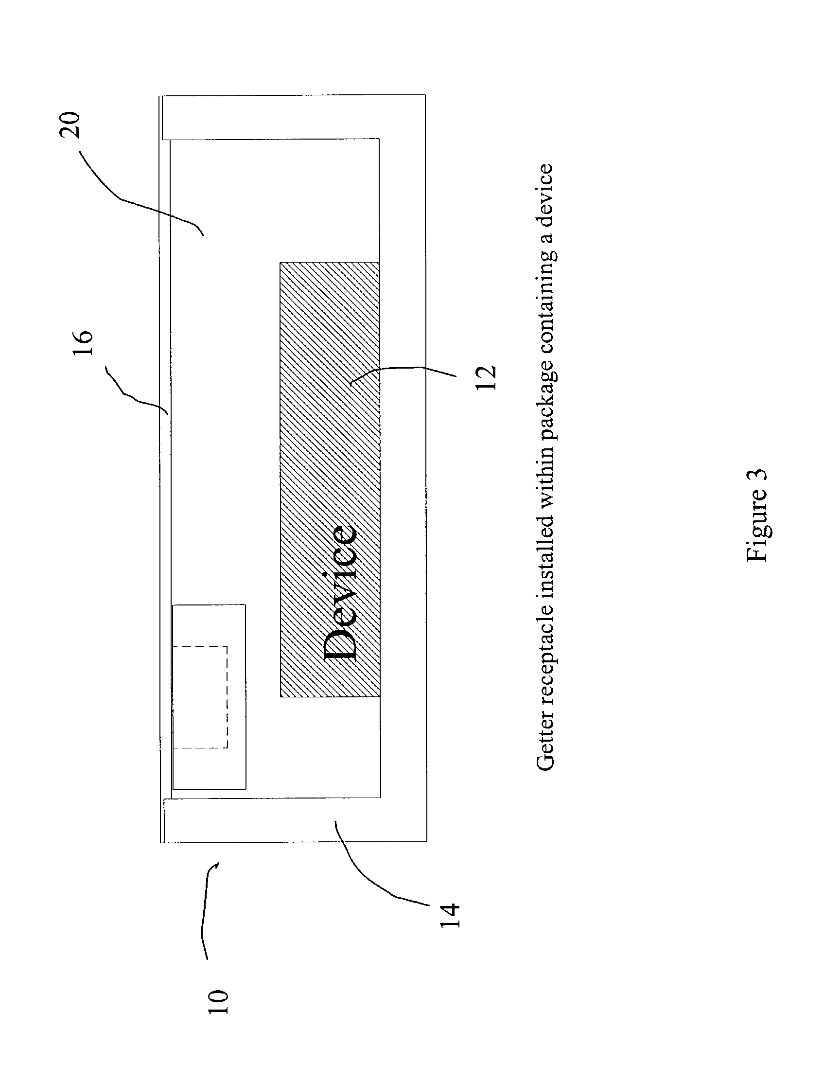 System and method for gettering gas-phase contaminants within a sealed enclosure