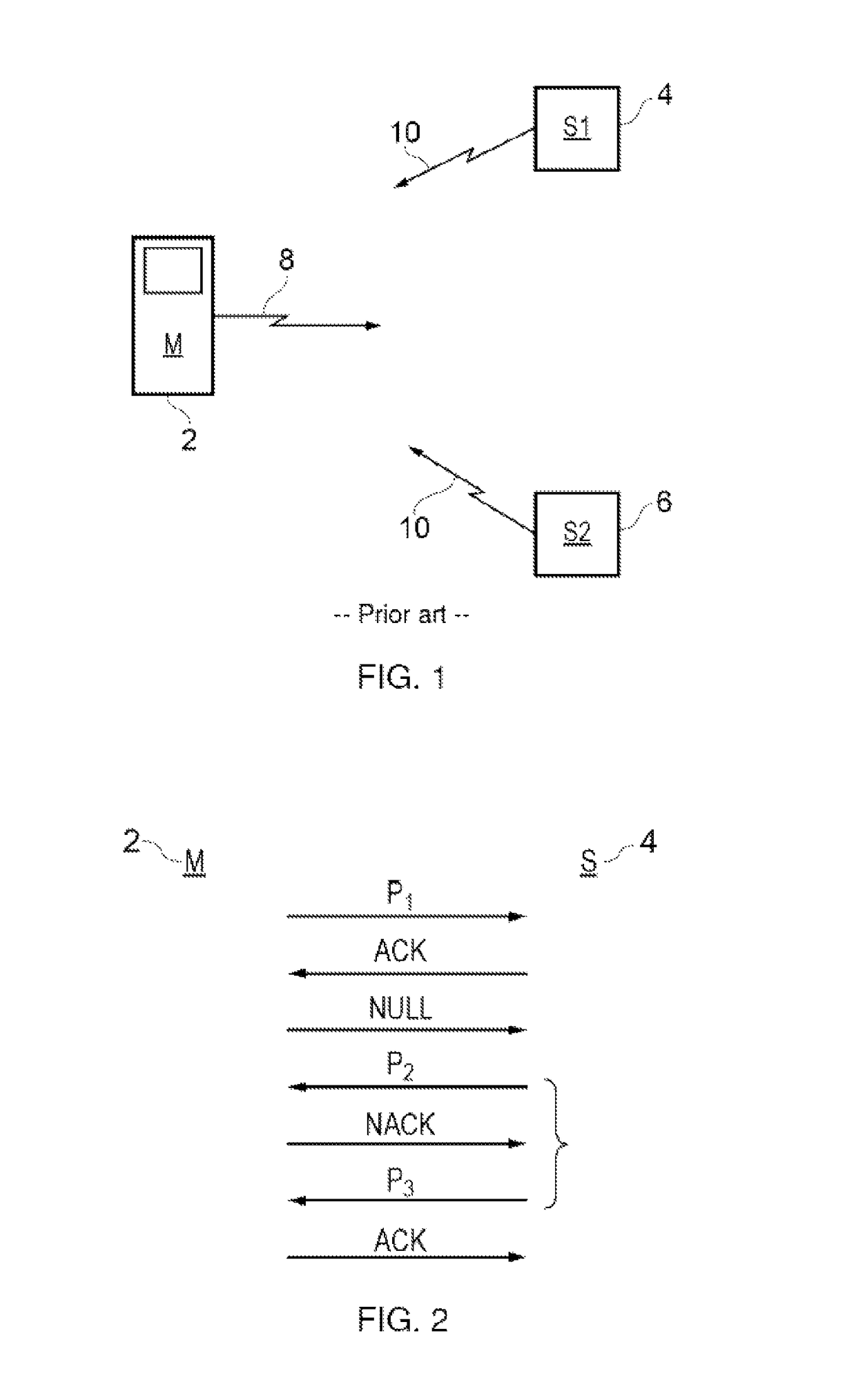 Method of generating repeated data package transmission