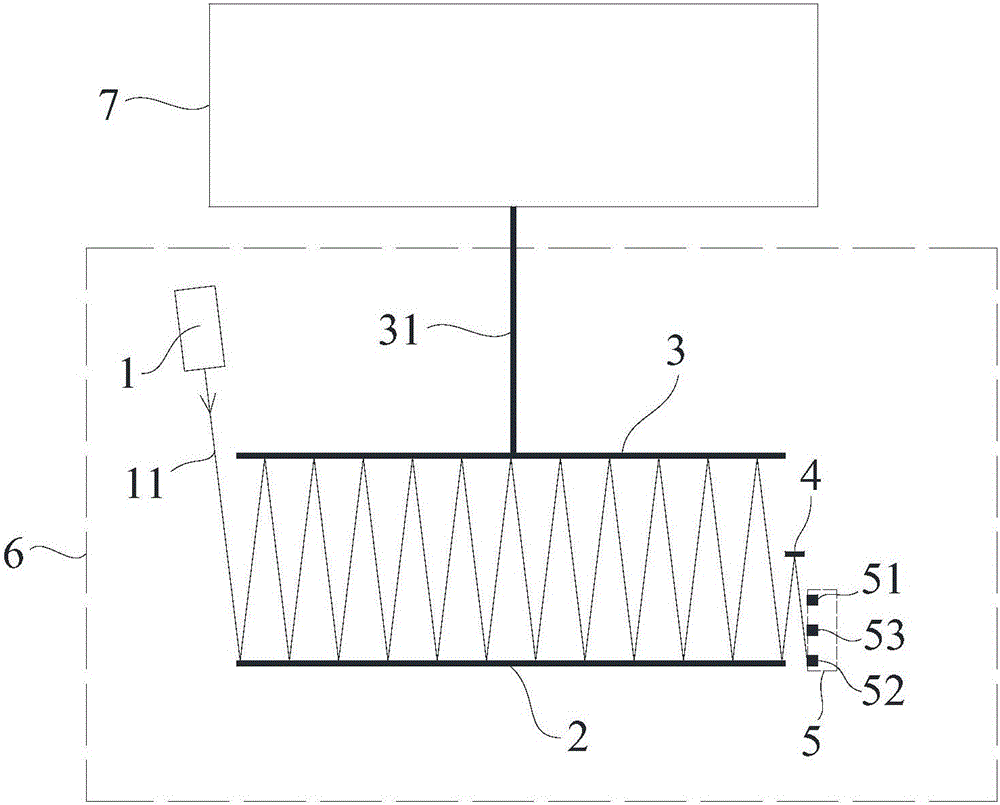 Incremental type small-measurement-range displacement sensor and measurement method