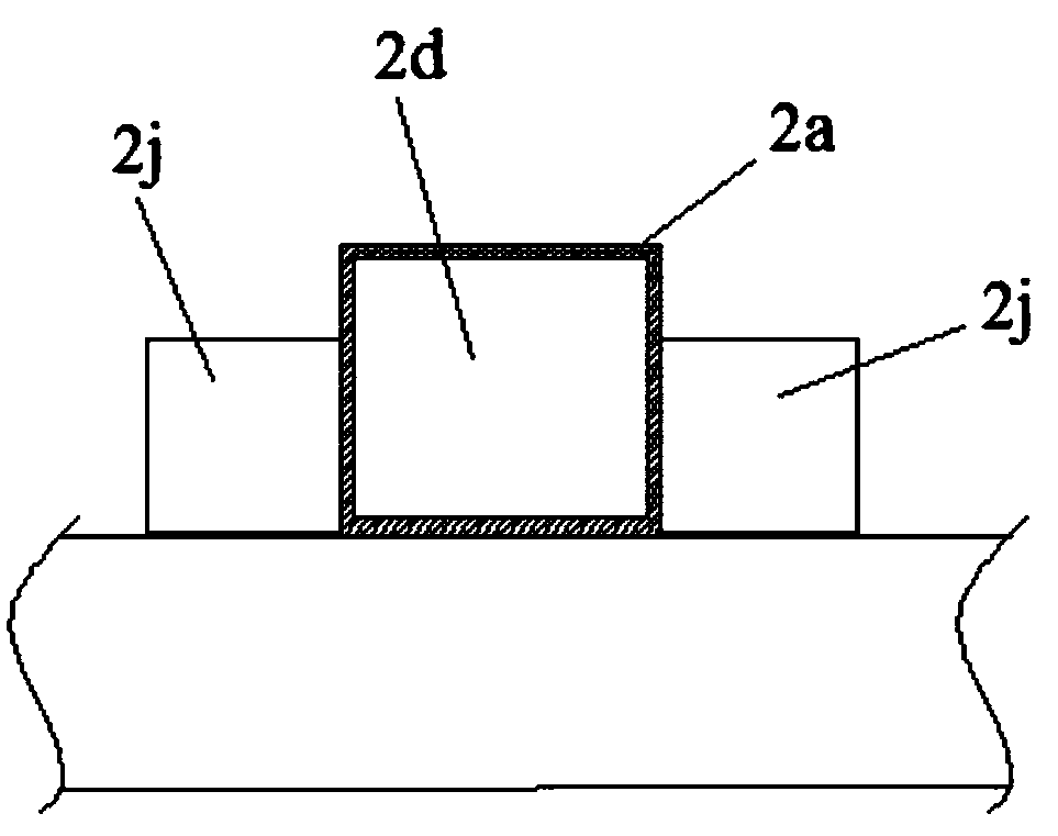 Split mounting type secondary lining arch segment jacking device for tunnel