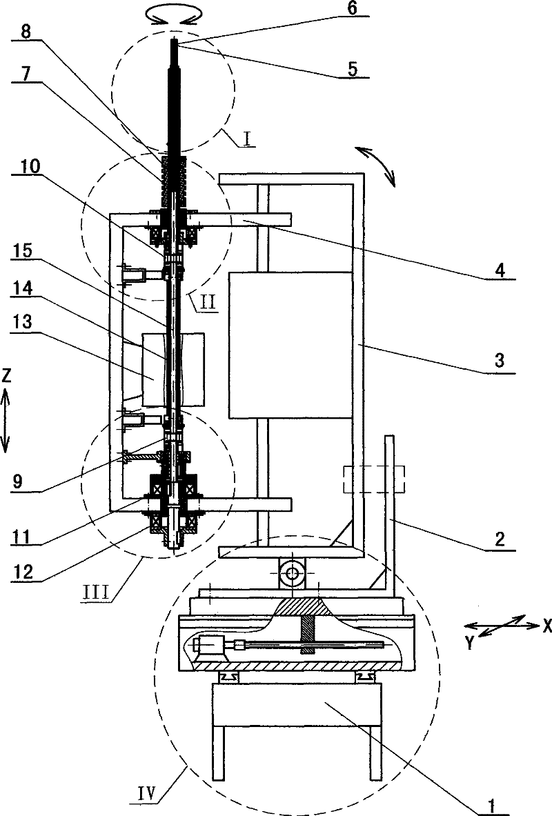 Integrated screw-nut regulating locking device