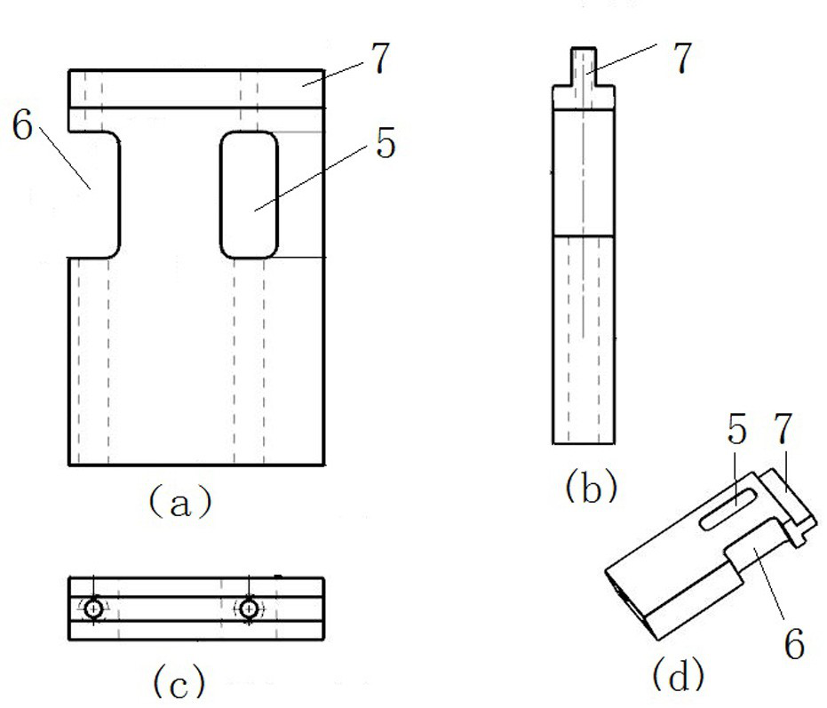 Ultrahard-material special-shaped component tensioning positioning tool assembly and milling method