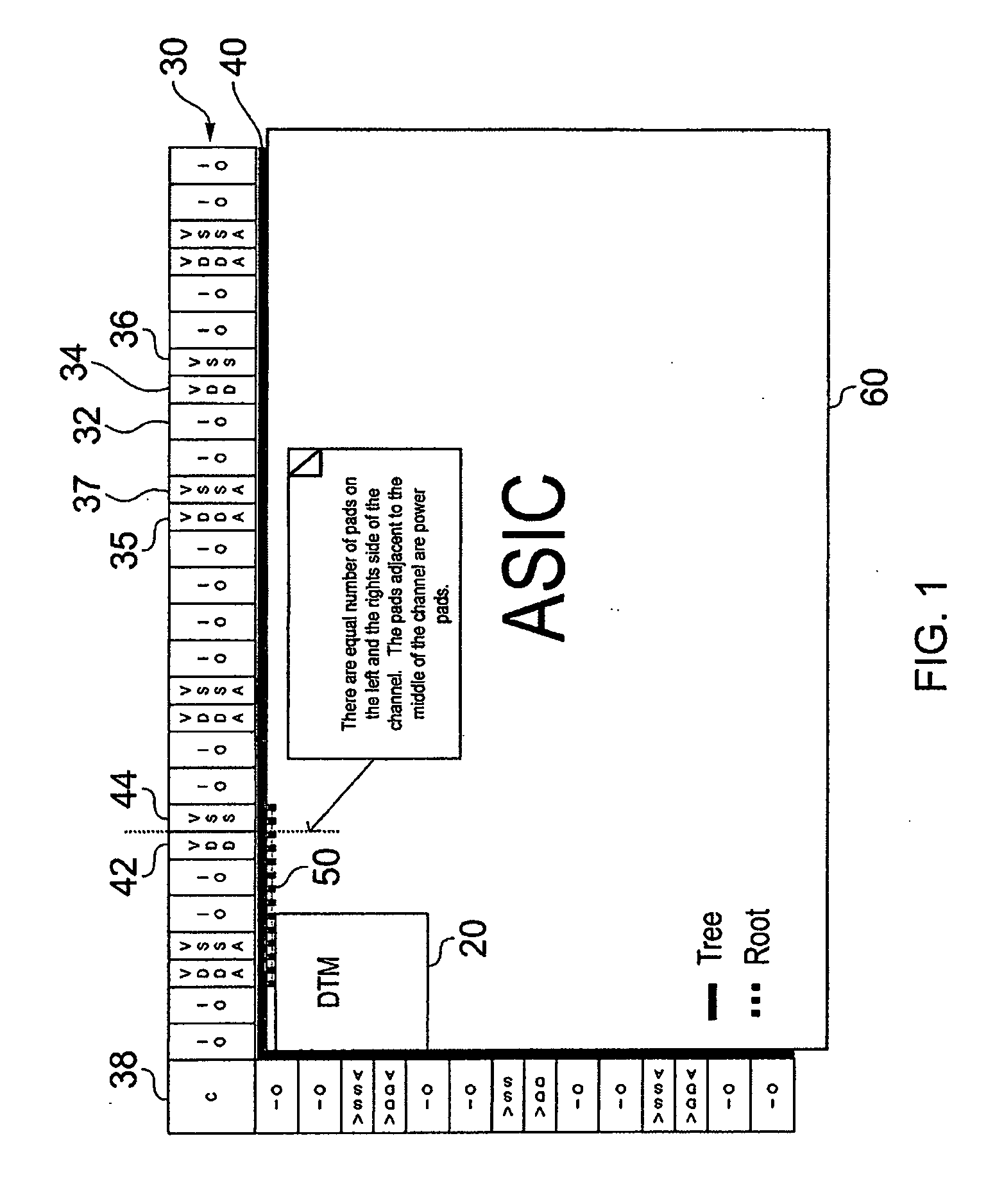 Method, system and computer program product for determining routing of data paths in interconnect circuitry