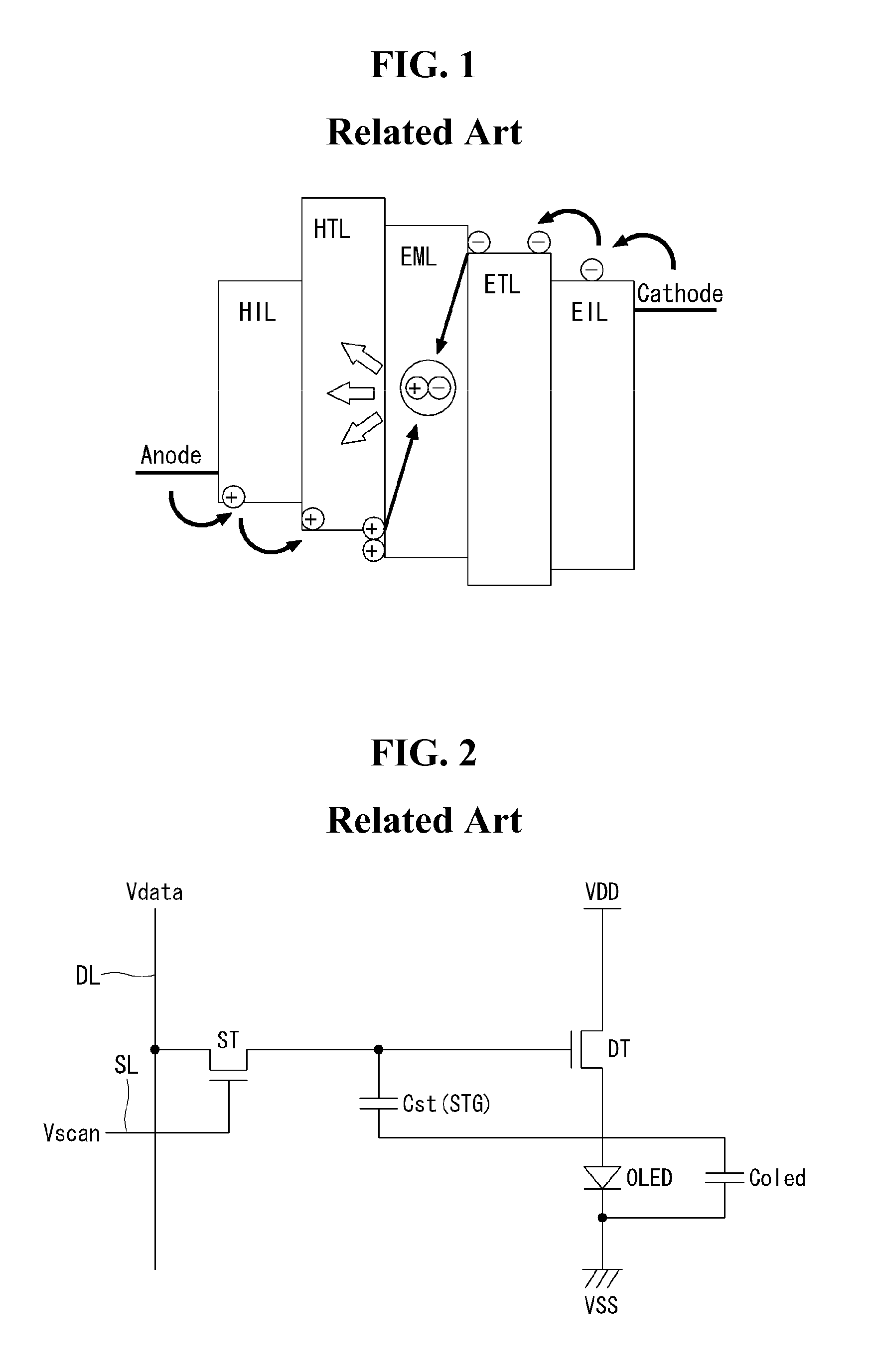 Organic light emitting diode display having high luminescence