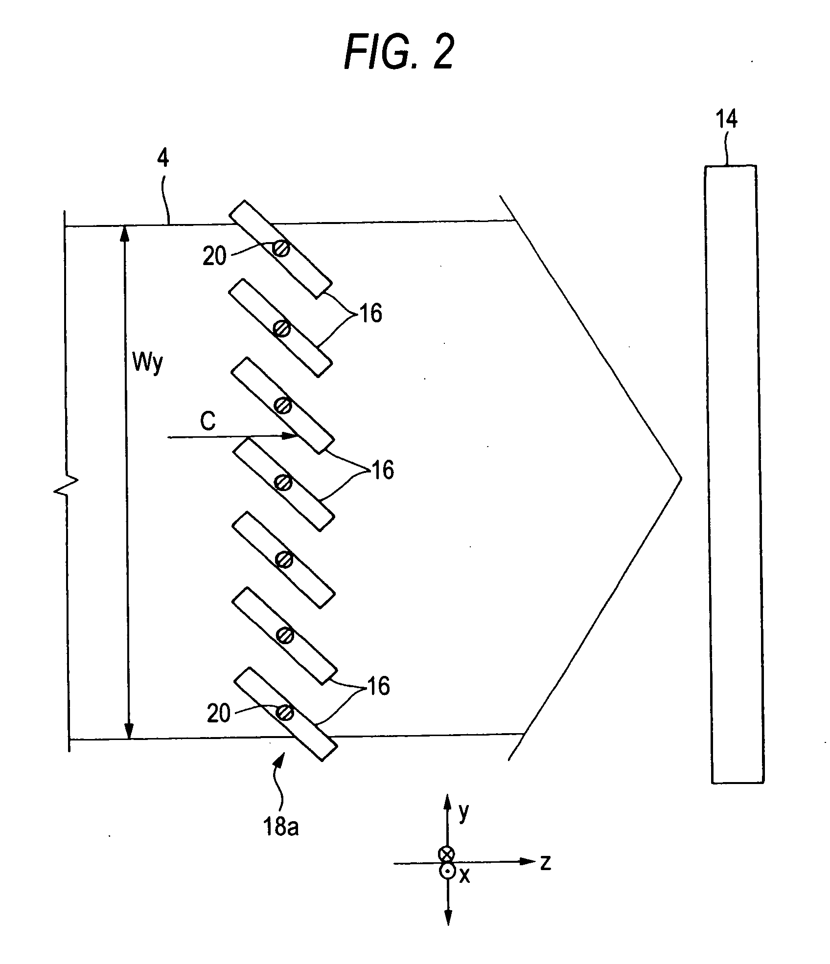Ion beam irradiating apparatus and method of adjusting uniformity of a beam