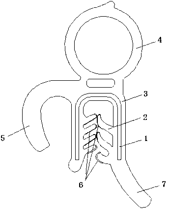 Method and device for improving reliability of automobile seal element