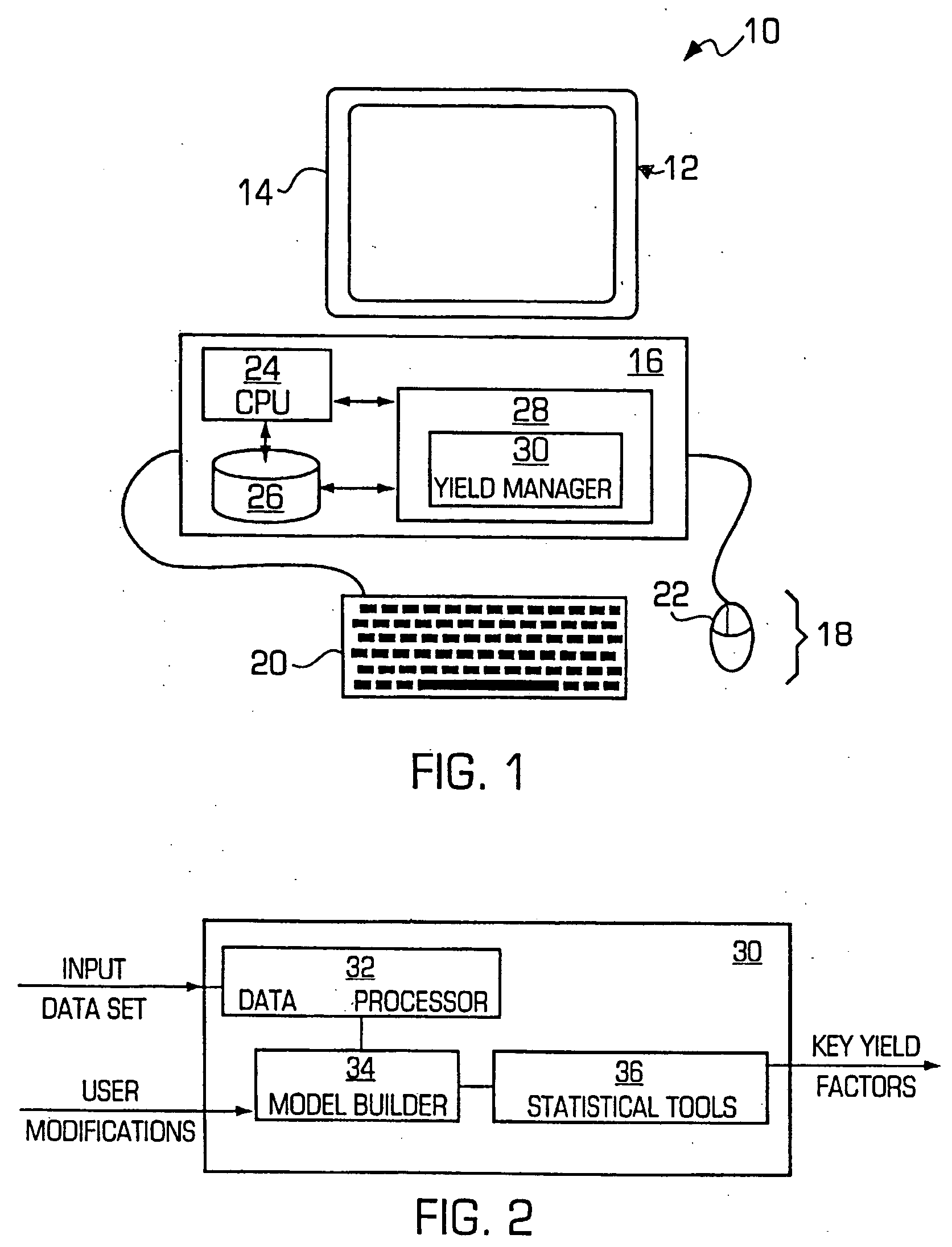 Semiconductor yield management system and method