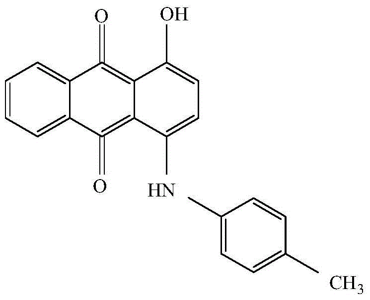 A kind of synthetic method of solvent violet 13