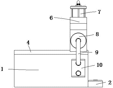 Pipe punching device