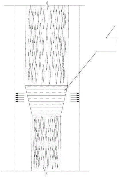 Construction method for well point dewatering