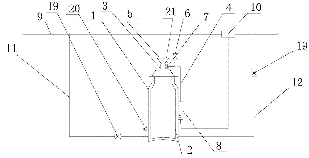 Adding device for coal mine rock dust co-polymerization moisture inhibitor