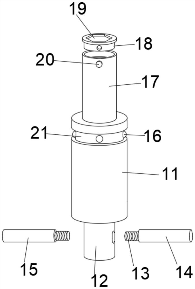 Bolt axial force detector for building detection