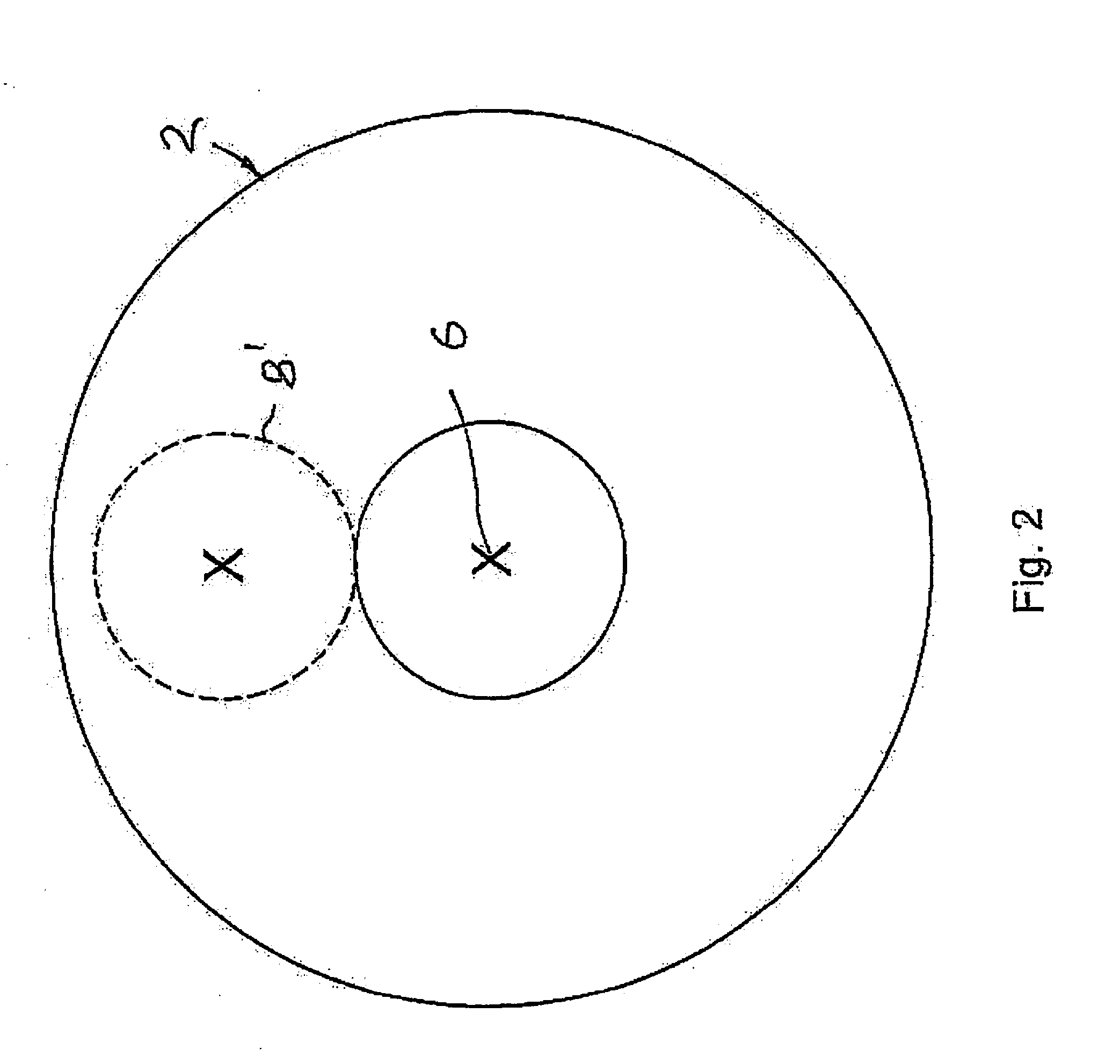 Device for measuring the faces of a crank bearing