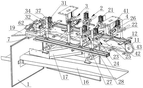 Full-automatic casting edge removing equipment