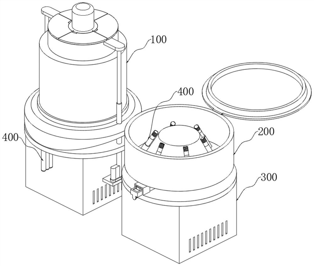 Continuous operation method for extraction and separation of stem cells