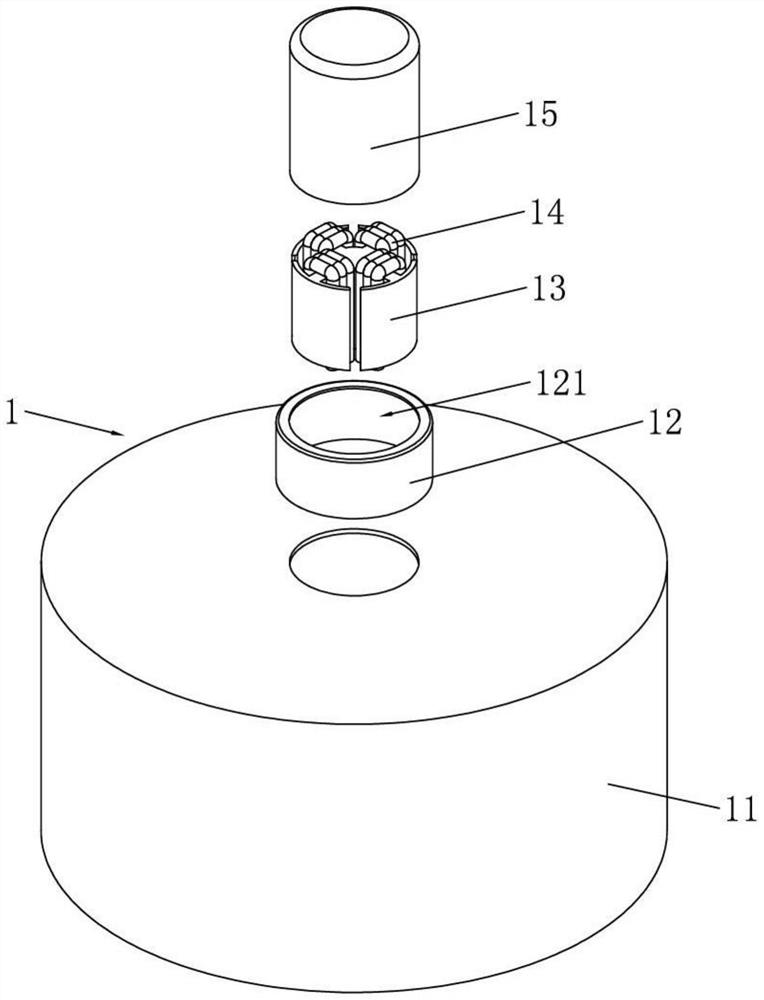 Motor shell assembling and magnetizing process