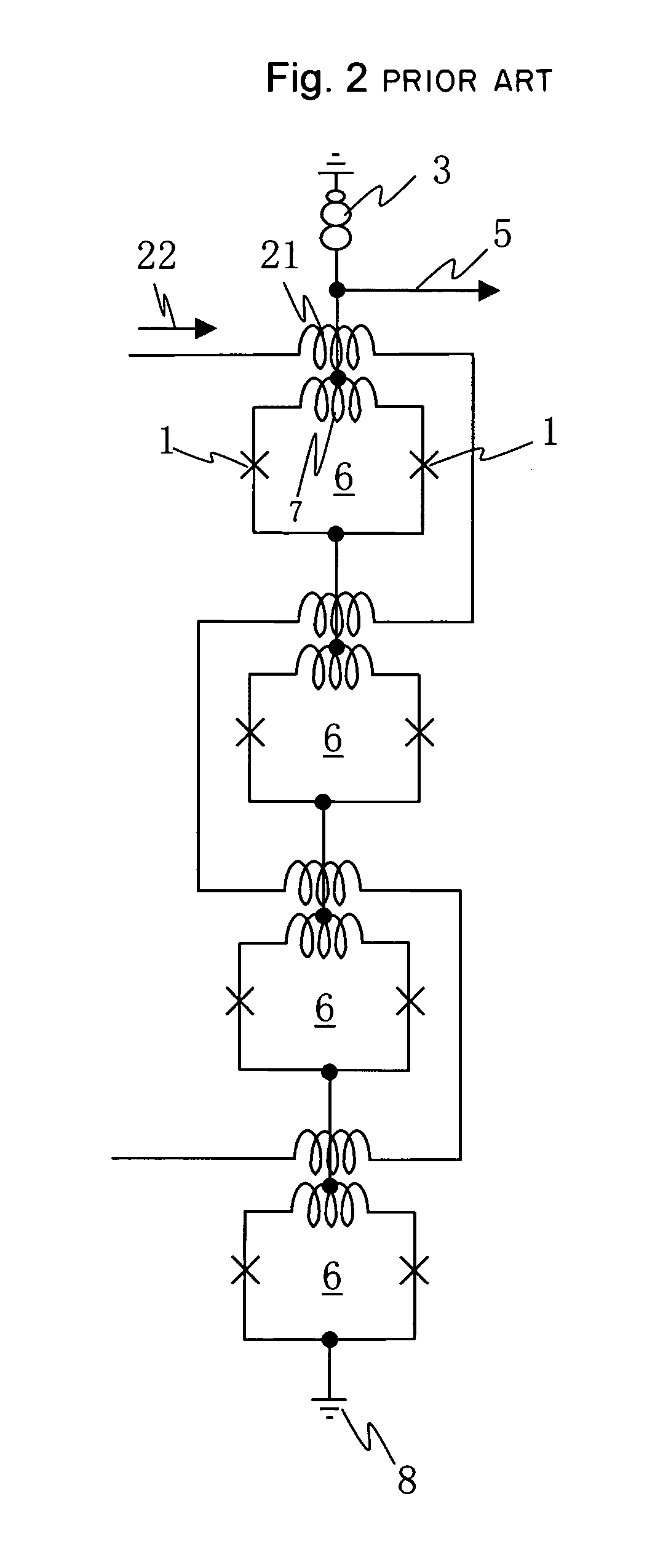 Superconducting driver circuit