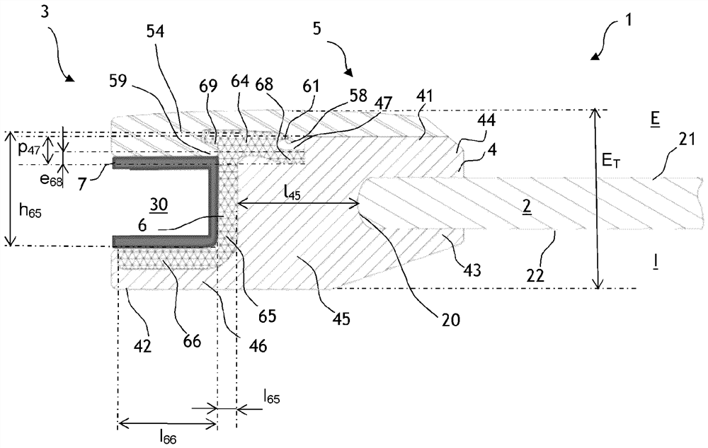 Glass unit having sliding groove and method for manufacturing same