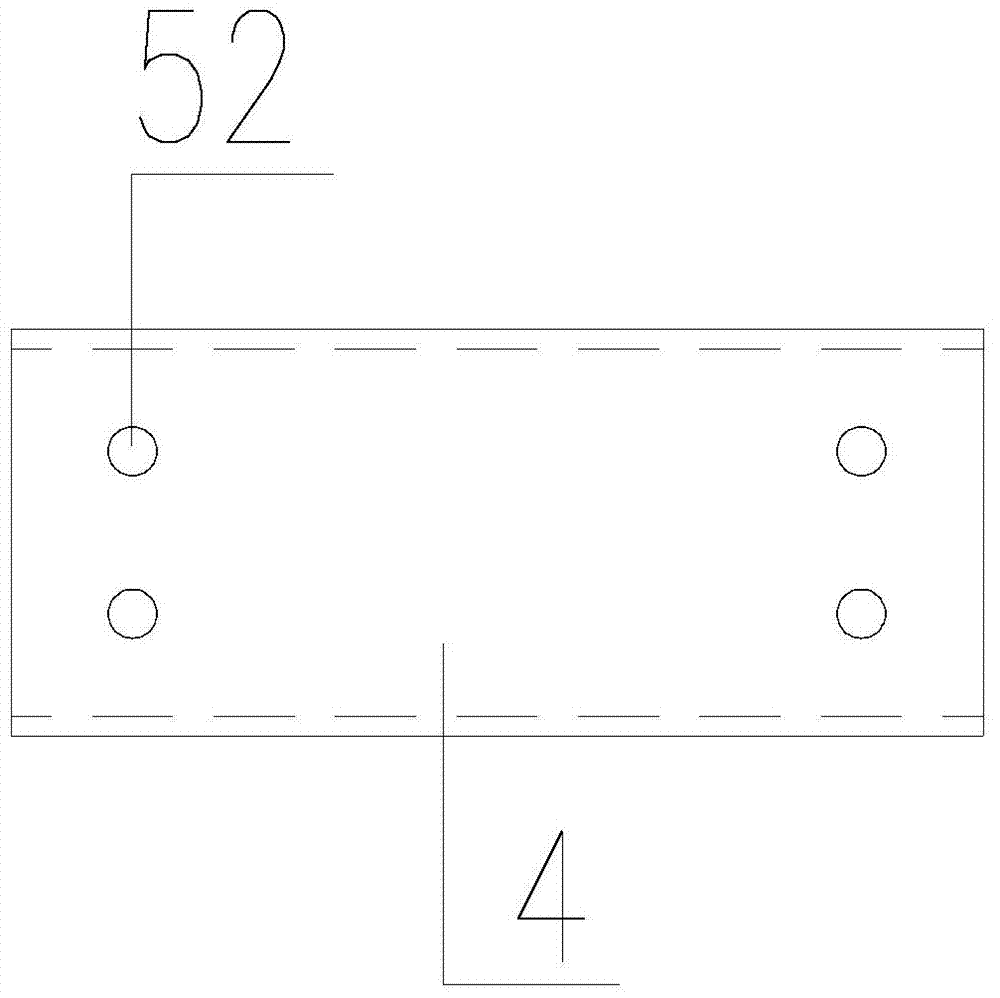 Integrally assembled frame adopting U-shaped steel transverse connection and construction method of said frame