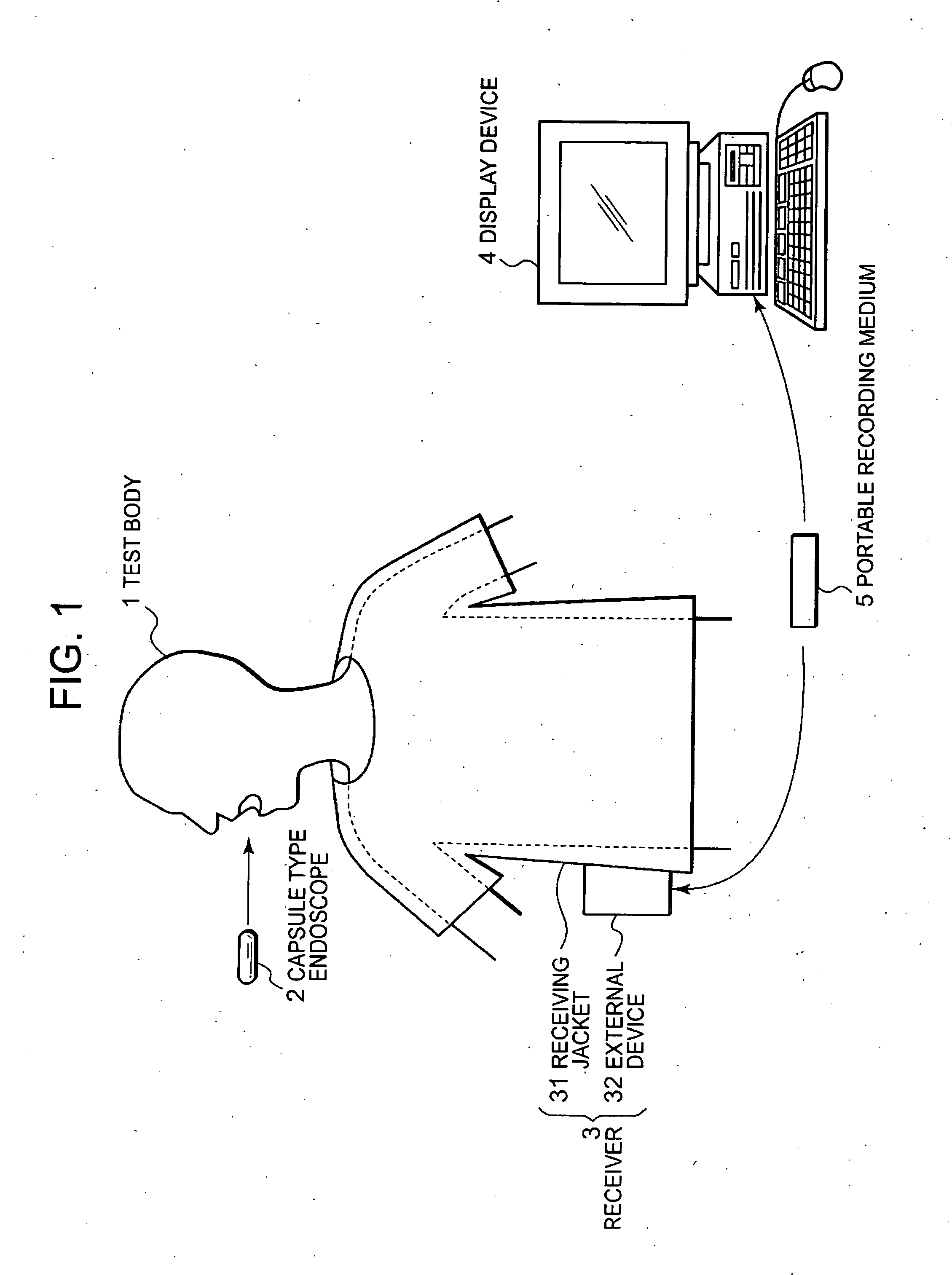 Intrabody introduced device and medical device