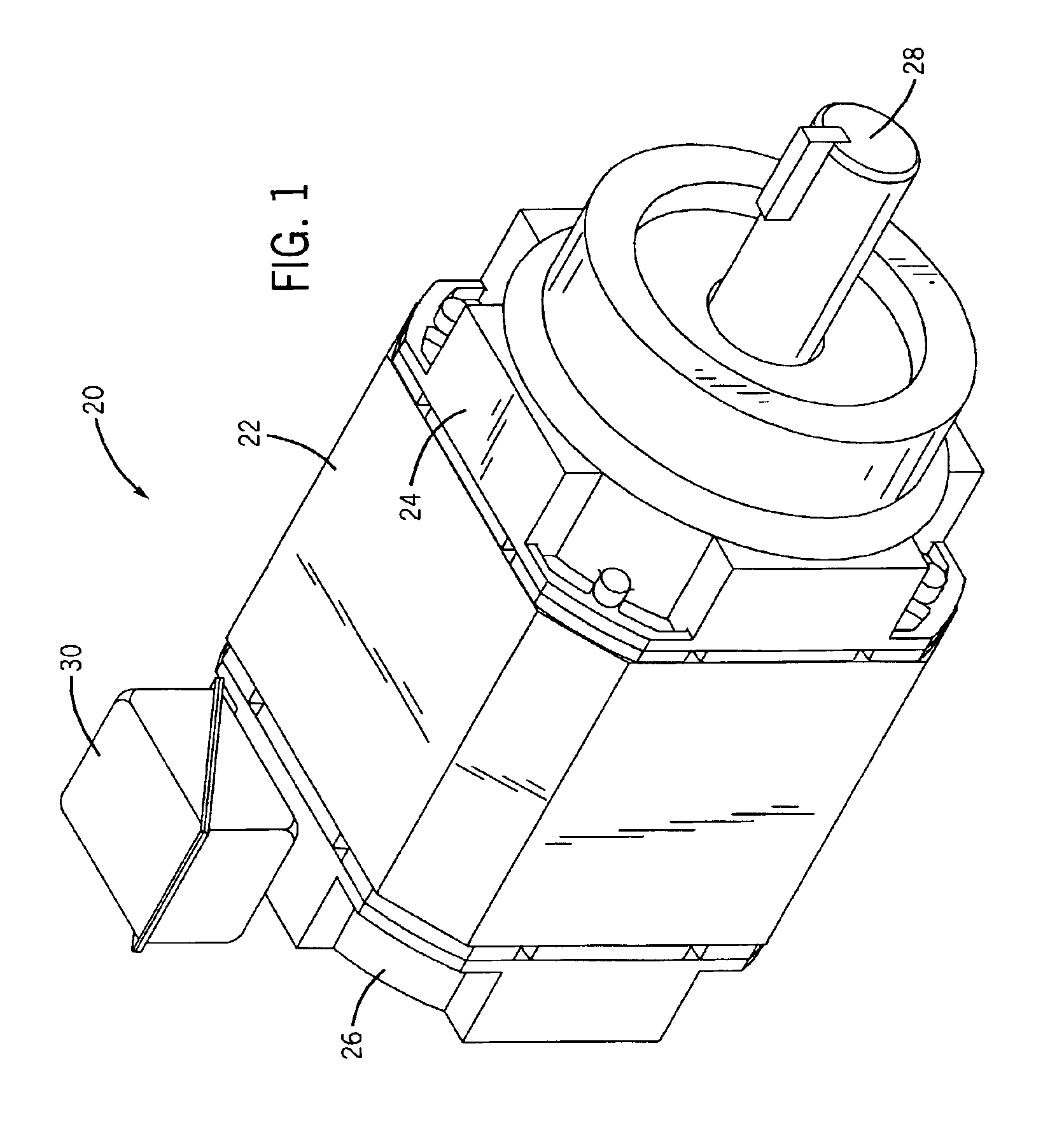 Electric apparatus having a stator with insulated end laminations within the central opening of end plates