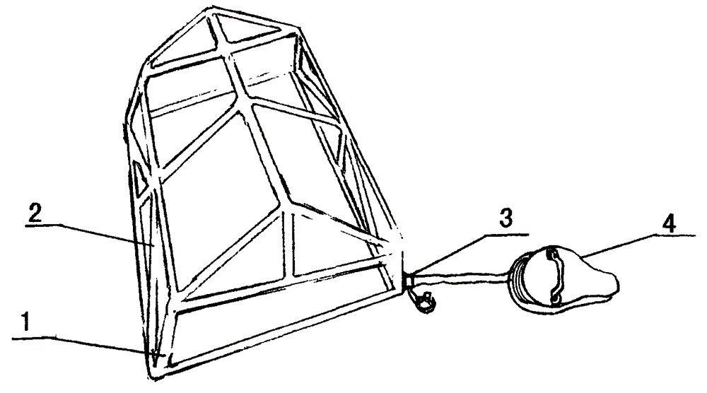 Preparation method and device for pressure type tent