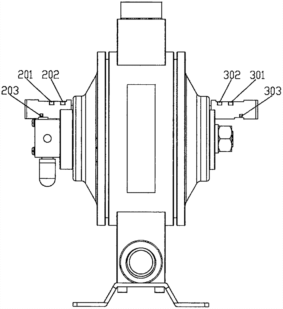 Pneumatic diaphragm pump with external pneumatic control valve