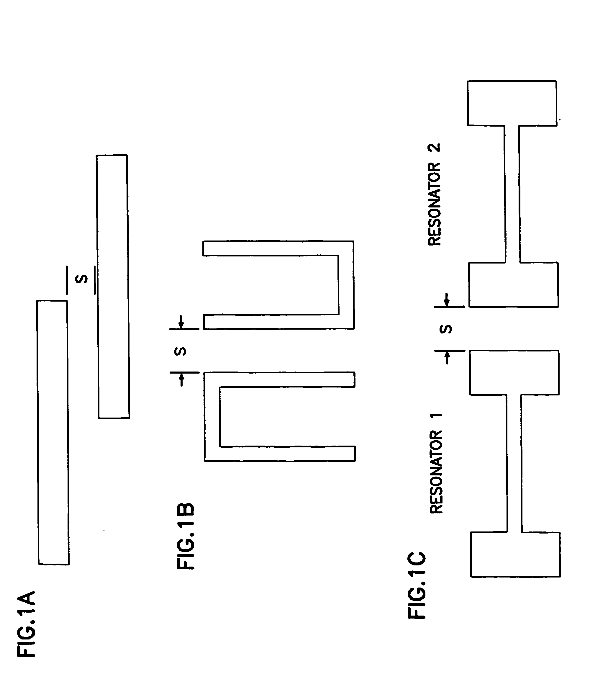 Resonator and coupling method and apparatus for a microstrip filter