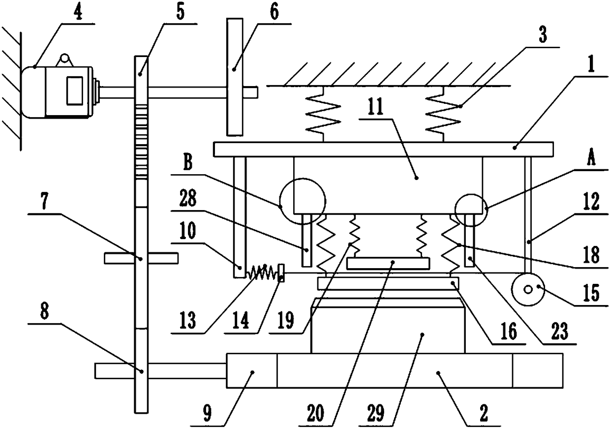 Express box packaging equipment