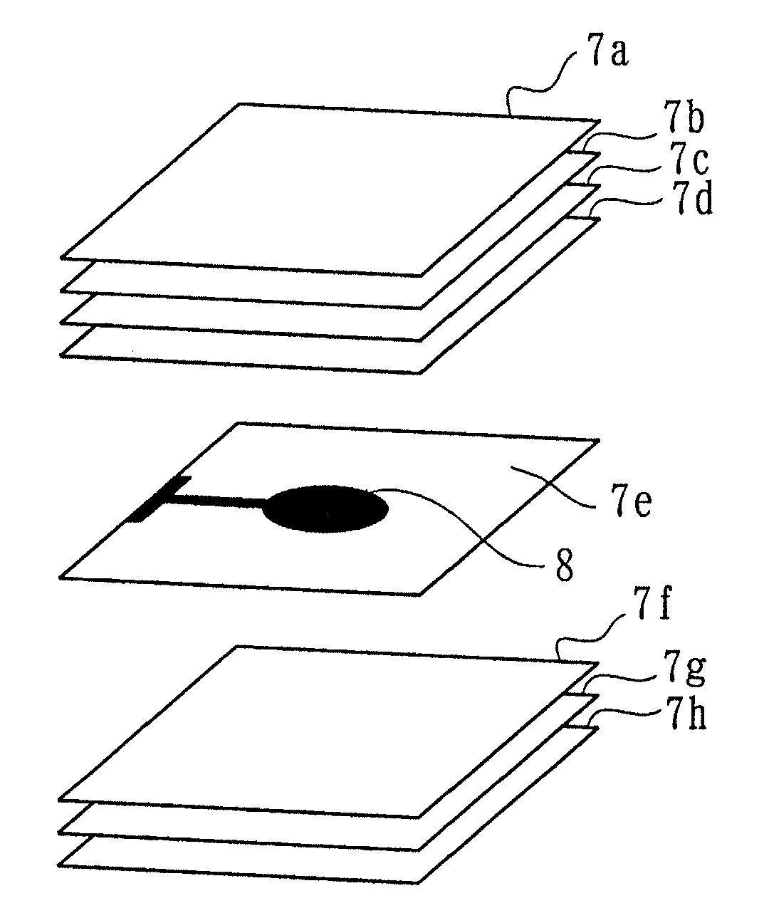 Piezoelectric Element and Method for Manufacturing the Piezoelectric Element
