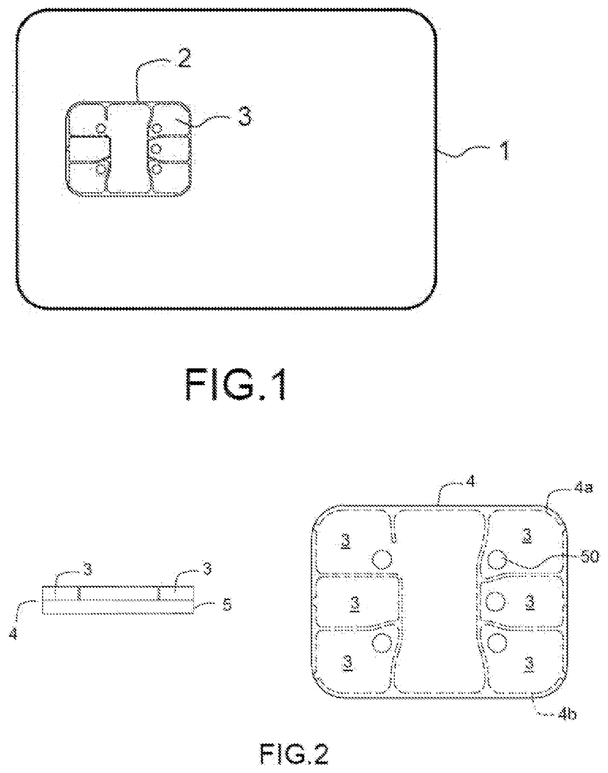 Electronic module for chip card