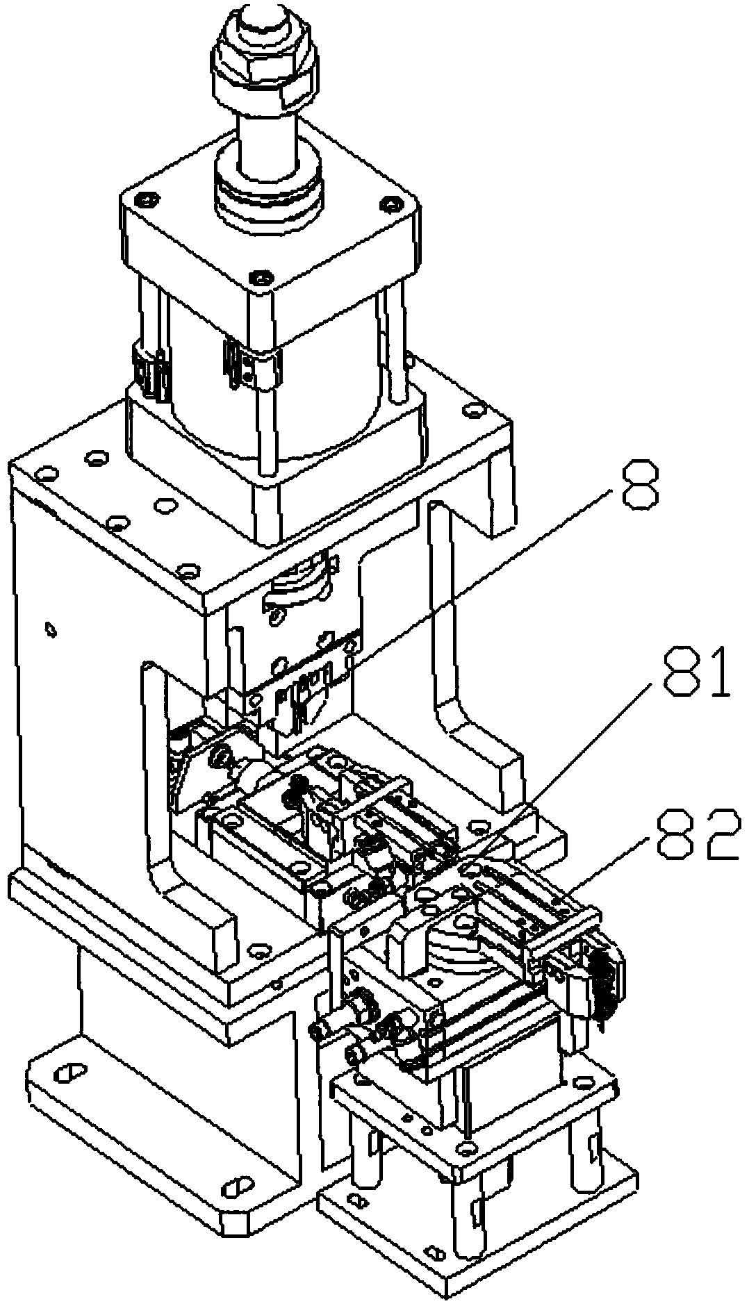 Electromagnetic valve assembling machine