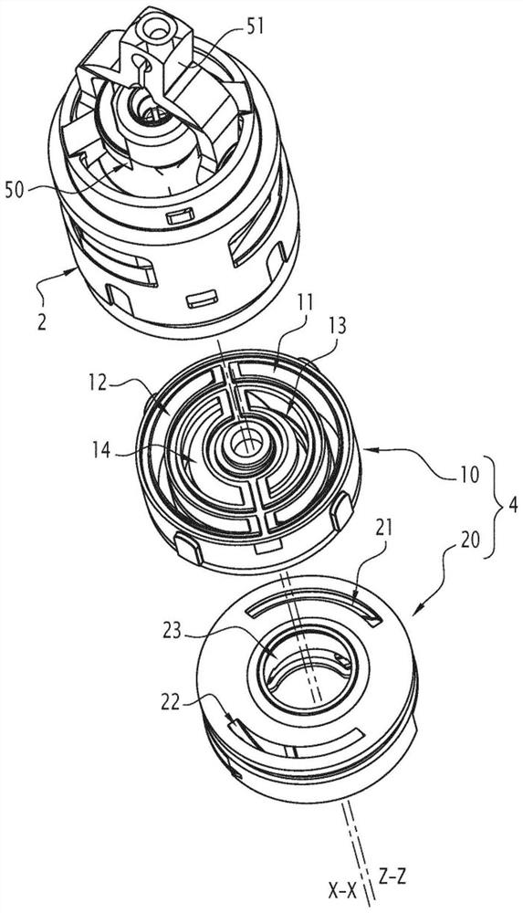 Thermostatic spools for controlling hot and cold fluids to be mixed