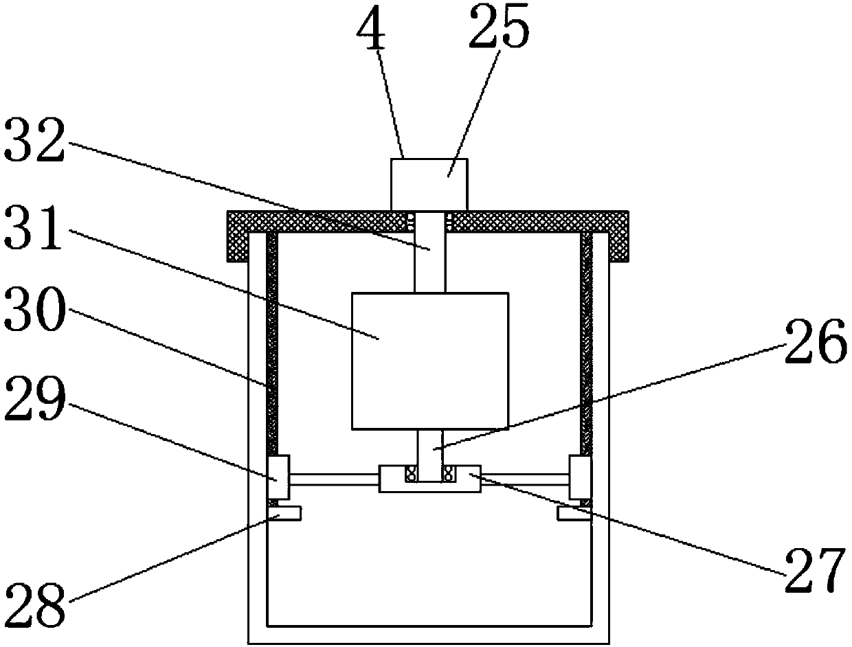 Drying device with disinfecting and deodorizing functions for down feather production