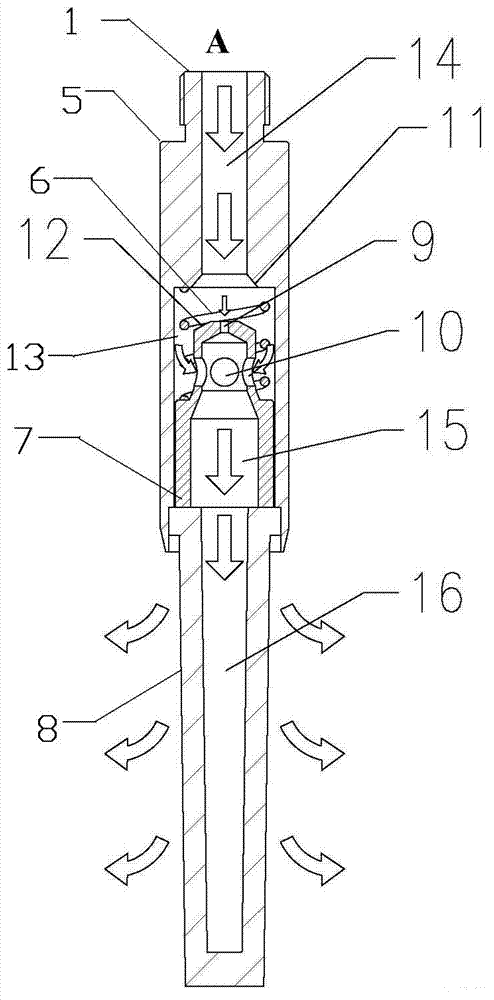 Safety type cylinder valve