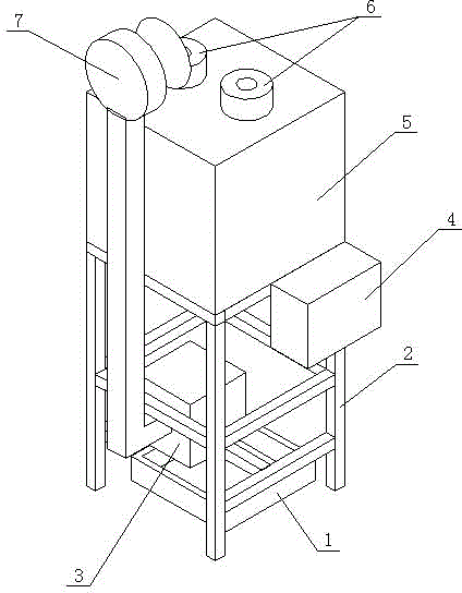 Headrest greasing machine