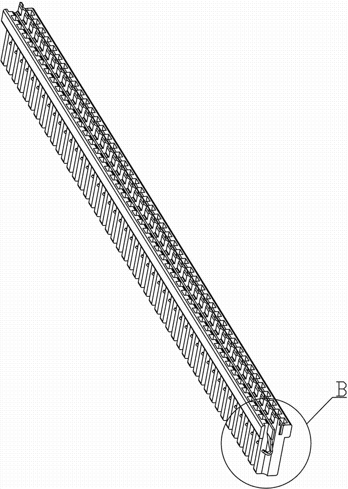 A terminal applied to electronic mosquito-killing screens and electronic mosquito-killing screens