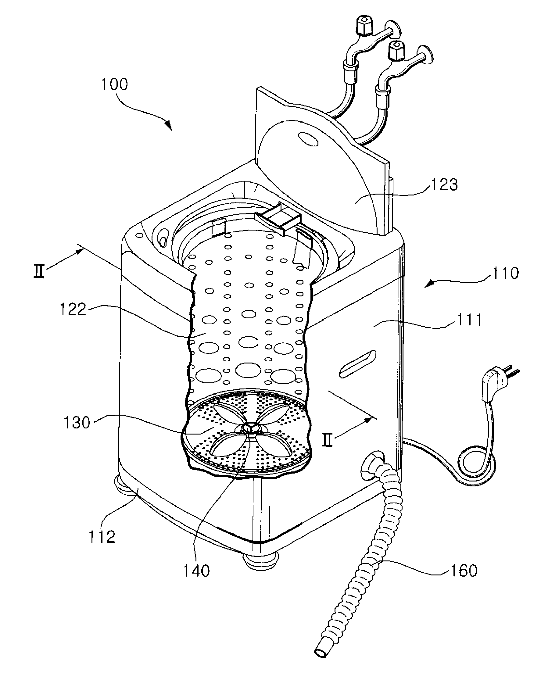 Fabric treating machine