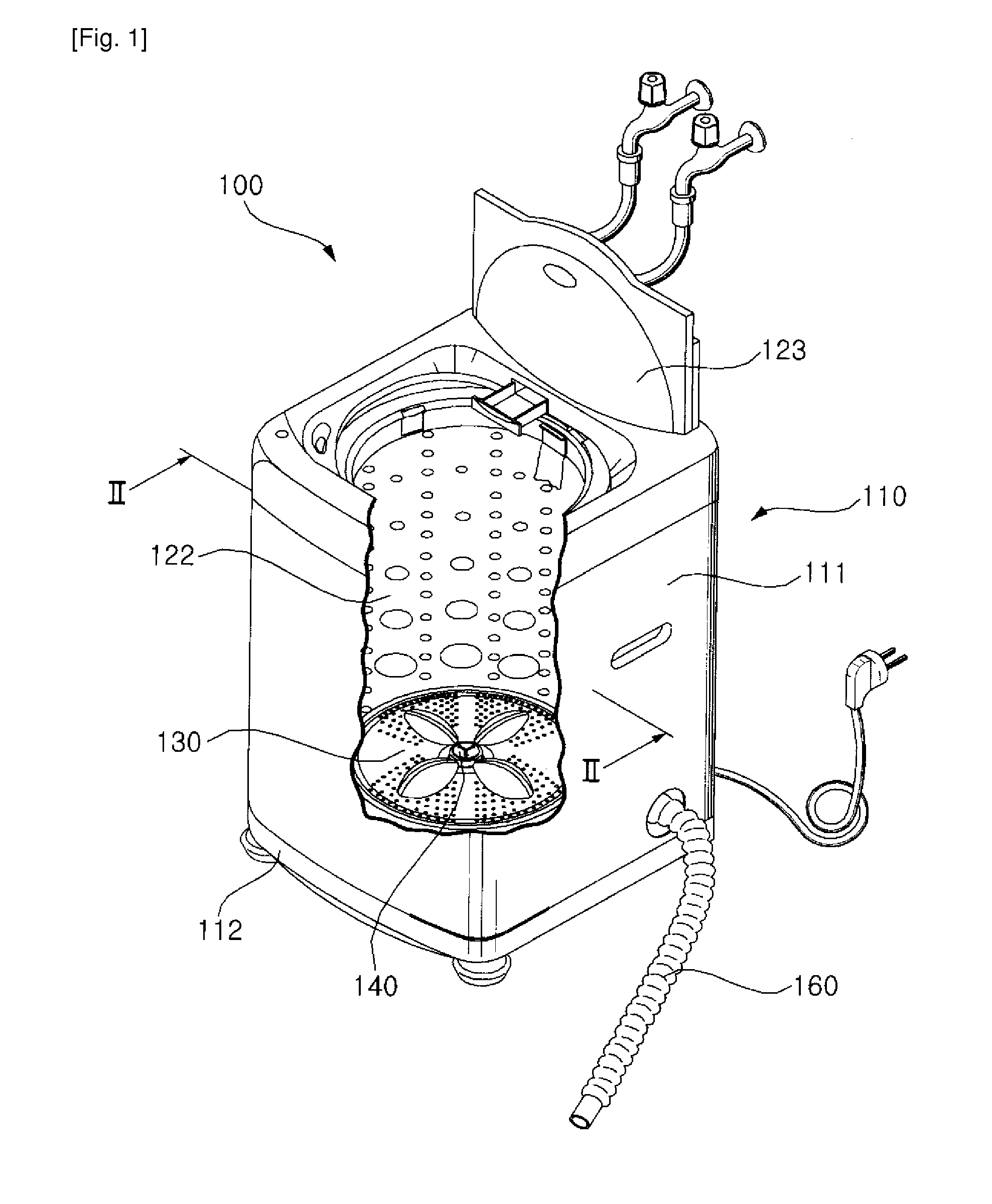 Fabric treating machine