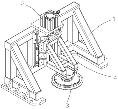 A follow-up clamping device