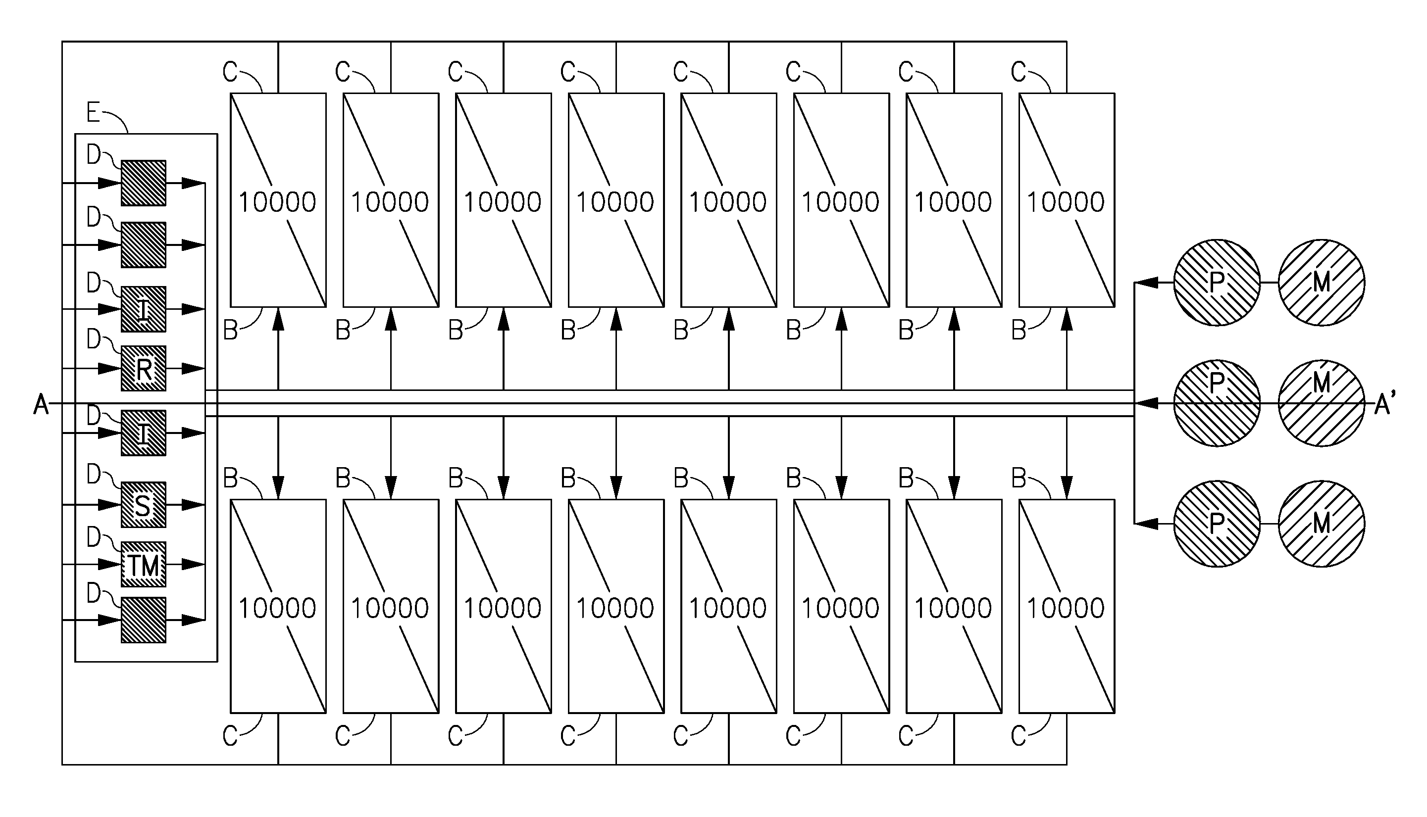 Reverse osmosis system with valves for controlling a work exchanger sysyem