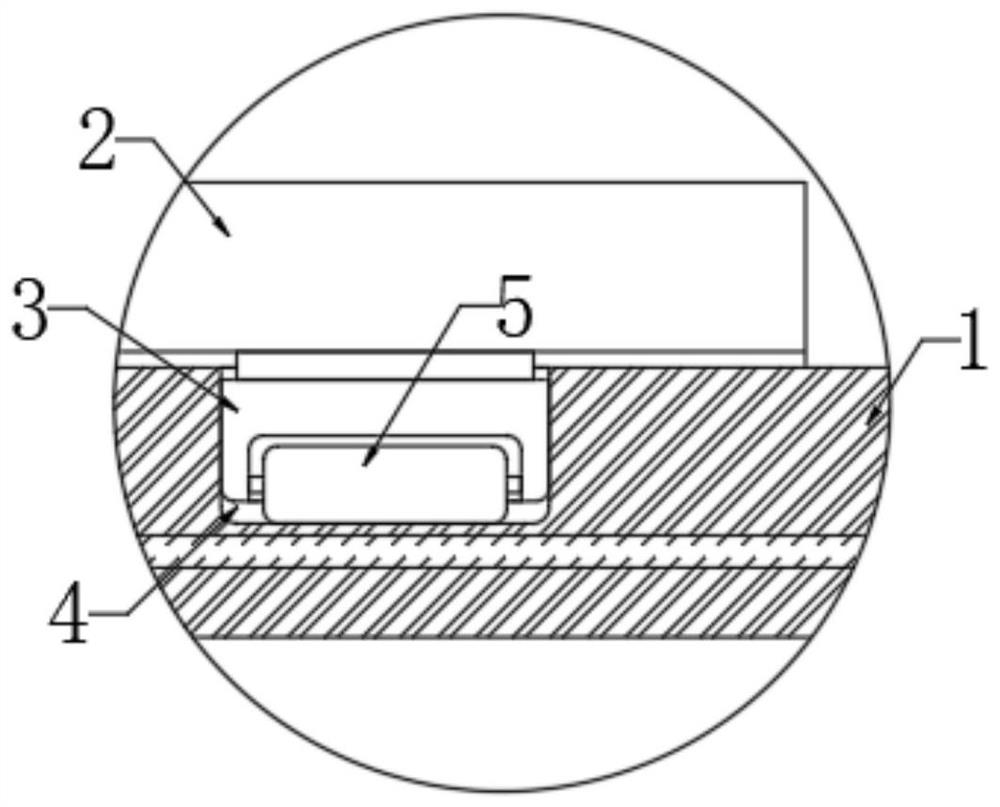 Electrical installation pre-embedded wire pipe protection device for energy-saving building