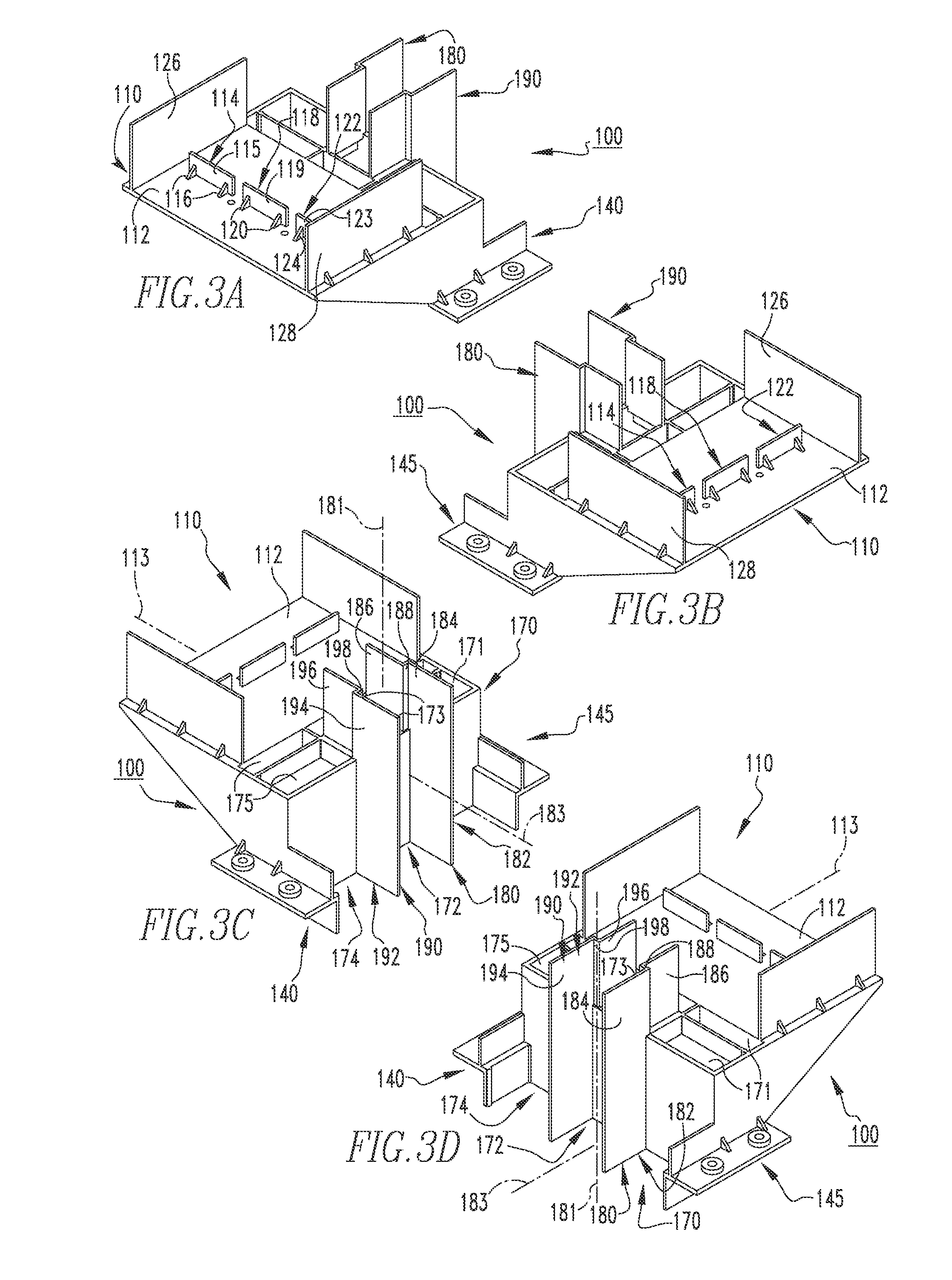 Power distribution system, and switchgear assembly, and mounting member therefor