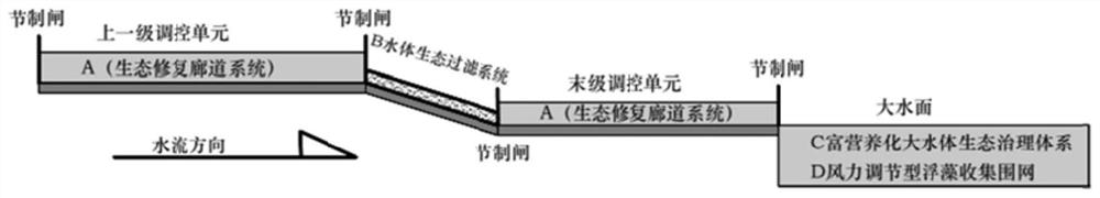 Landscape water body regulation and ecological purification methods in high-water-level coal mining subsidence areas in cities and surrounding areas