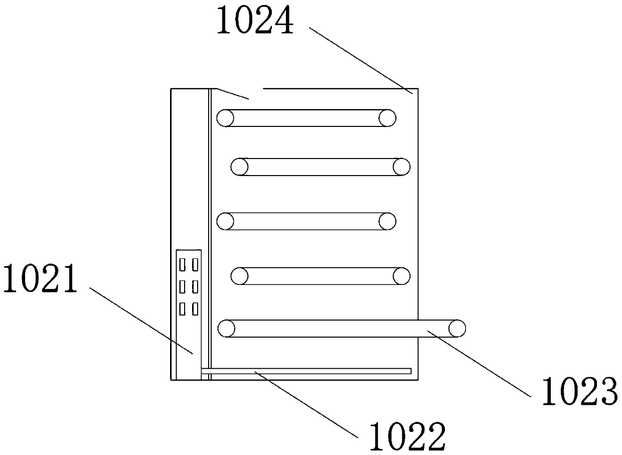 Cleaning, fixation and drying device and drying method thereof