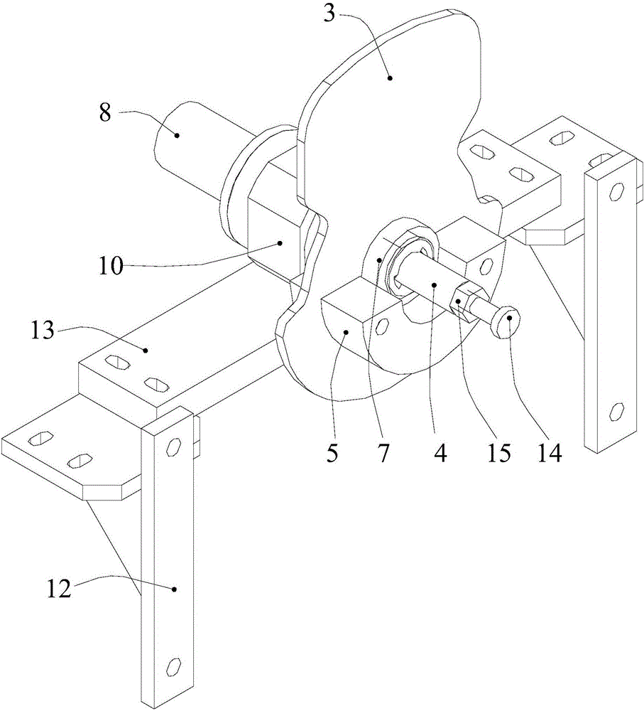 Safe mold picking and placing device