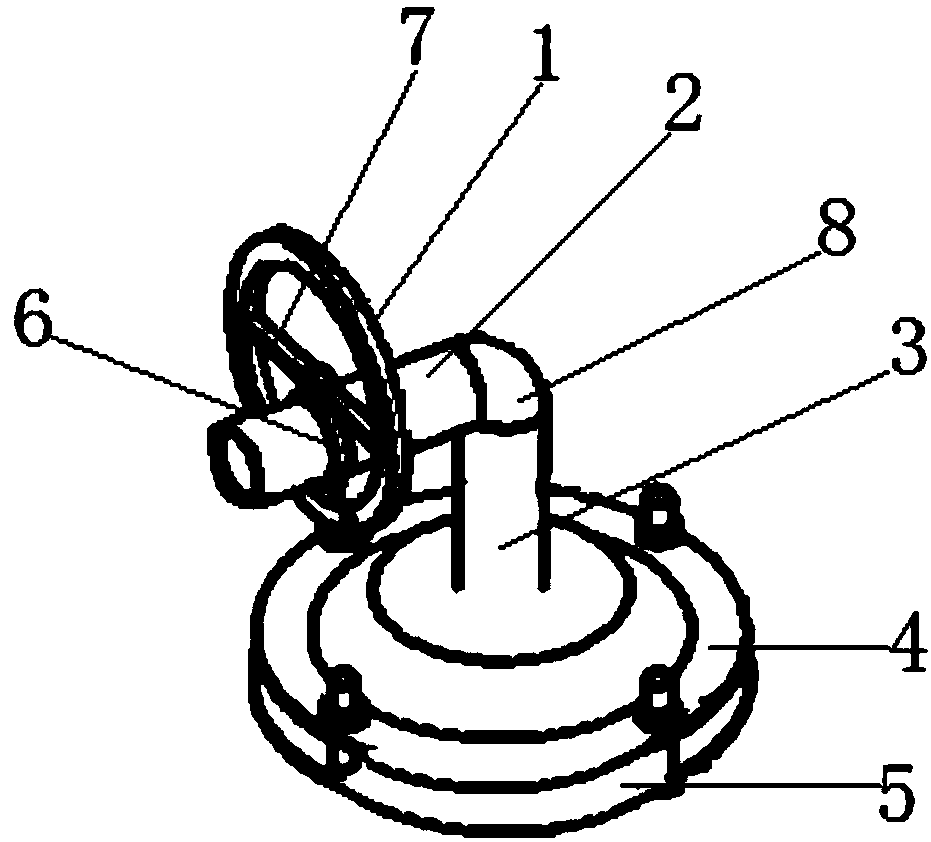Suction device and method for oil spill in oil storage tank
