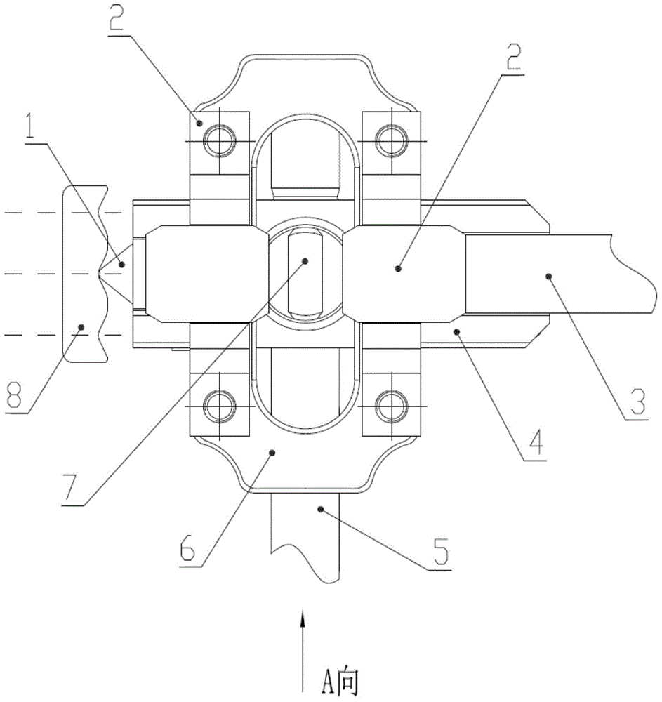 AMT self-locking and interlocking mechanism and control method